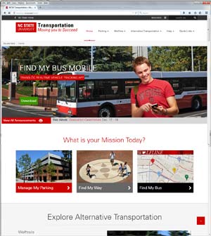 Archived Site for Portfolio NCSU Transportation